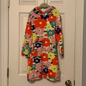 Mini Boden Terry Pool /Beach Cover-up 6-7 Y